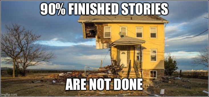 Cover for Almost done – how to ruin your agility with unfinished user stories at the end of a sprint in Scrum!