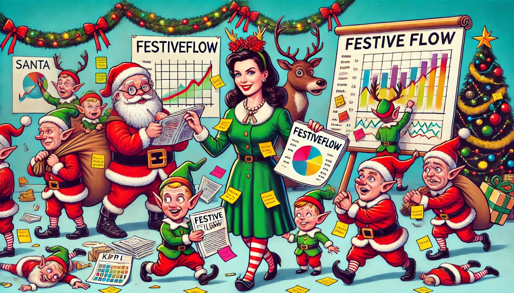 Cover for An agile Christmas story ?