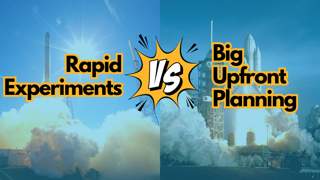 Cover for Rapid Experiments vs. Big Upfront Planning